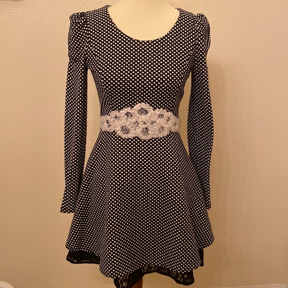 Egoist long sleeve dress